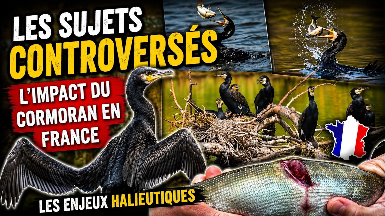 Le Cormoran : Fléau ou Faux Coupable ? – Impact sur la Pêche de Loisir (Episode N°1)