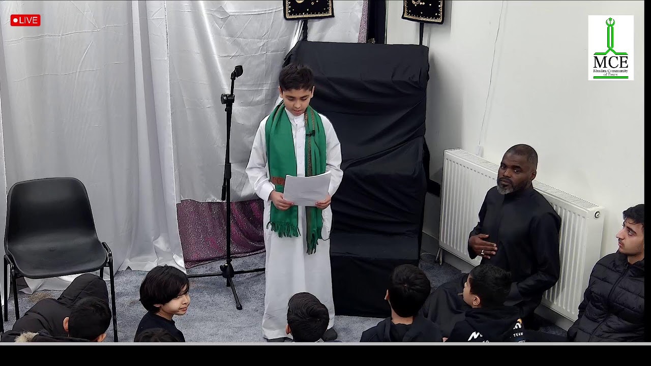 Short Speech by Young Rising Star - Sayyed Mustafa Haider