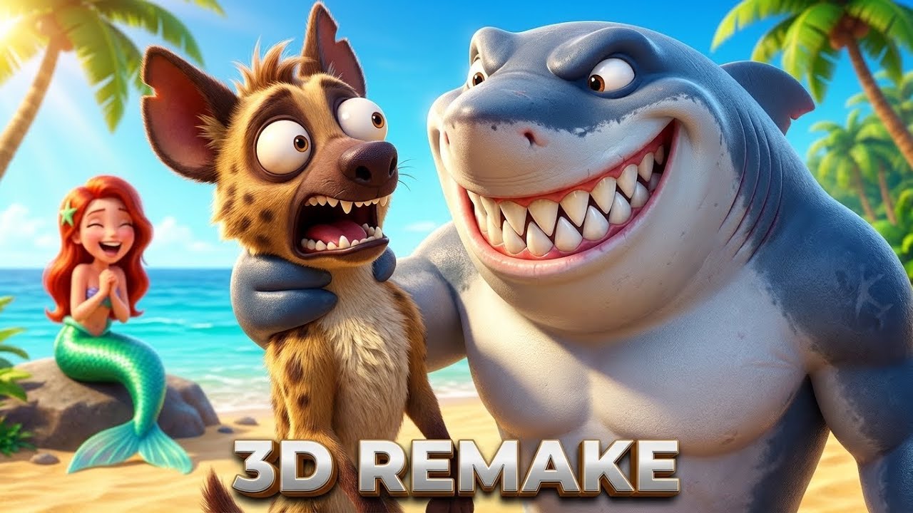 Zig & Sharko 3D REMAKE! 🦈🐆 The Ultimate Trap! Gone Wrong | Funny Zig & Sharko Animation