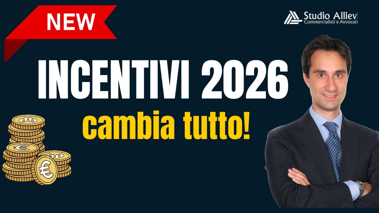 Agevolazioni 2026: nuovi incentivi per imprese e partite IVA (attenzione a questo cambiamento!)