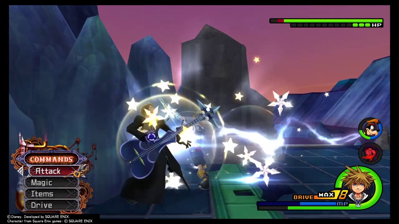 Kingdom Hearts 2 Final Mix (PS4) | Data Battles | Demyx