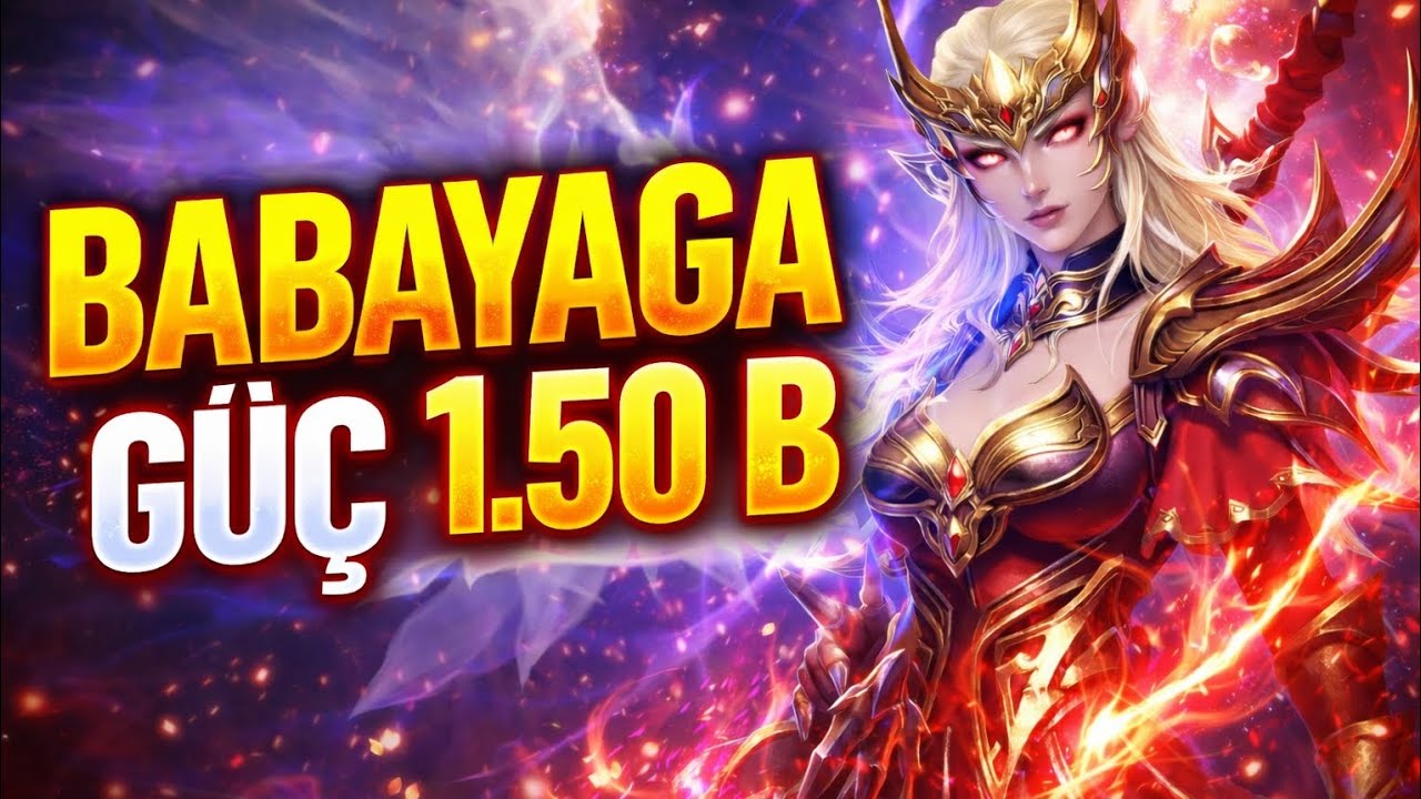 WRATH OF CELESTİALS | BABAYAGA | DETAYLI KARAKTER İNCELEMESİ  1.5 B GÜÇ EFSANE