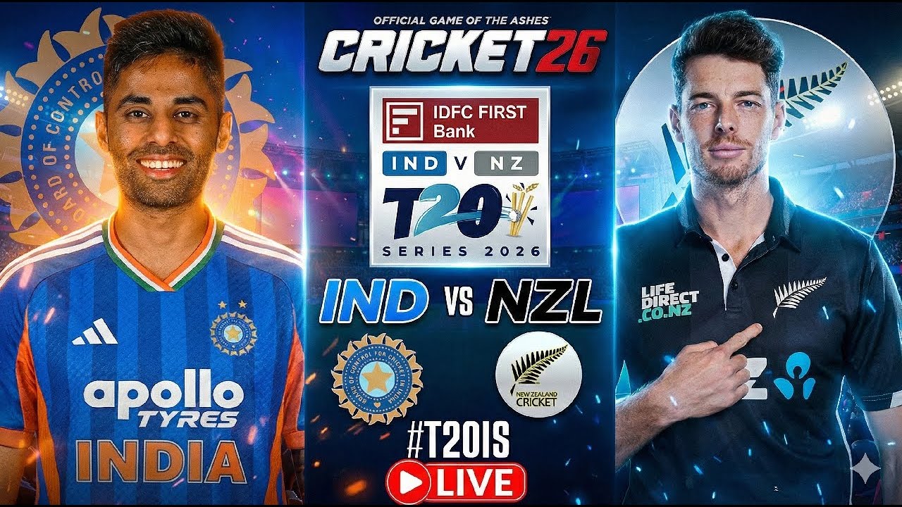 IND vs NZL 1st T20I 2026 | Epic Battle in Real Cricket 24 |  #shorts #shortsfeed #shotverse #gaming