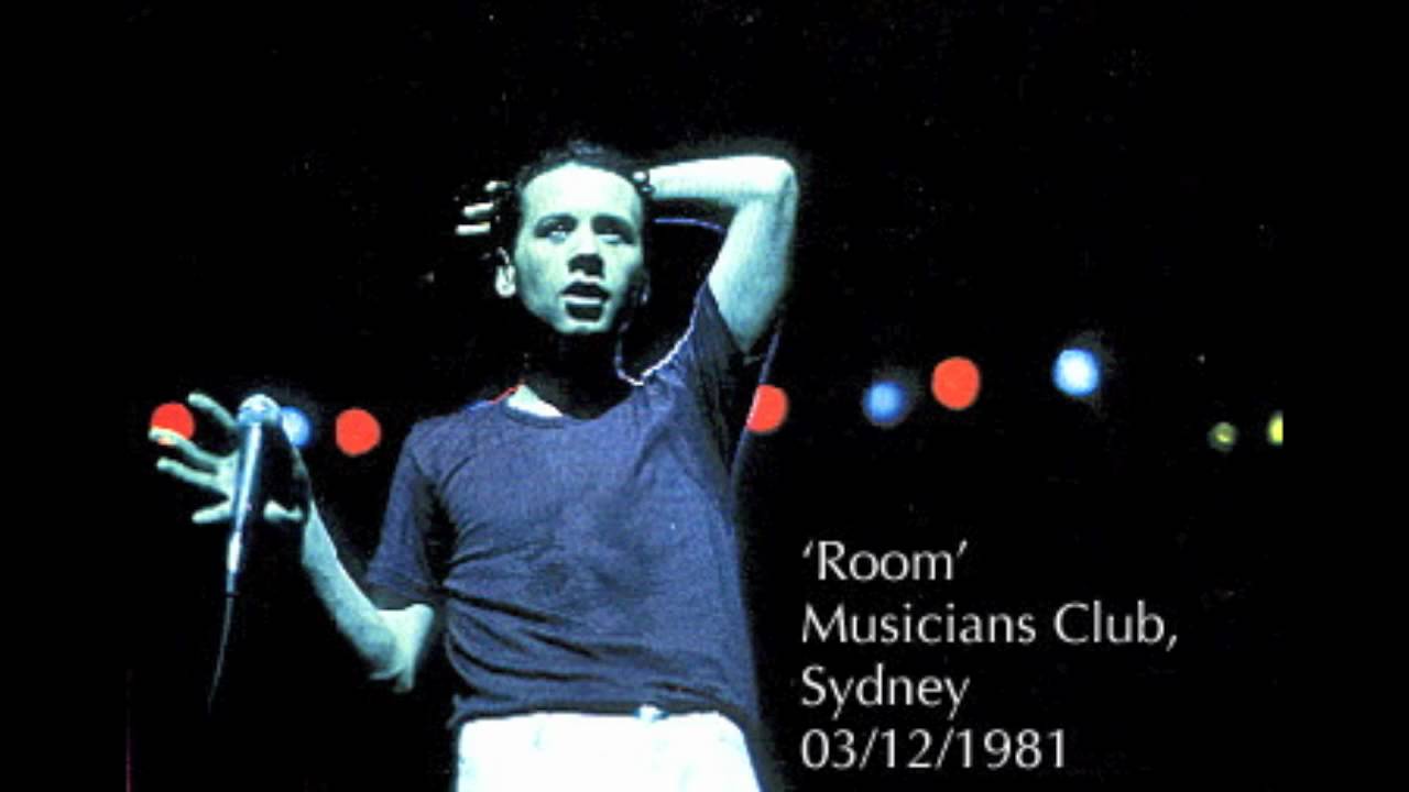 Simple Minds 'Room' Live at The Musicians Club, Sydney 03/12/1981