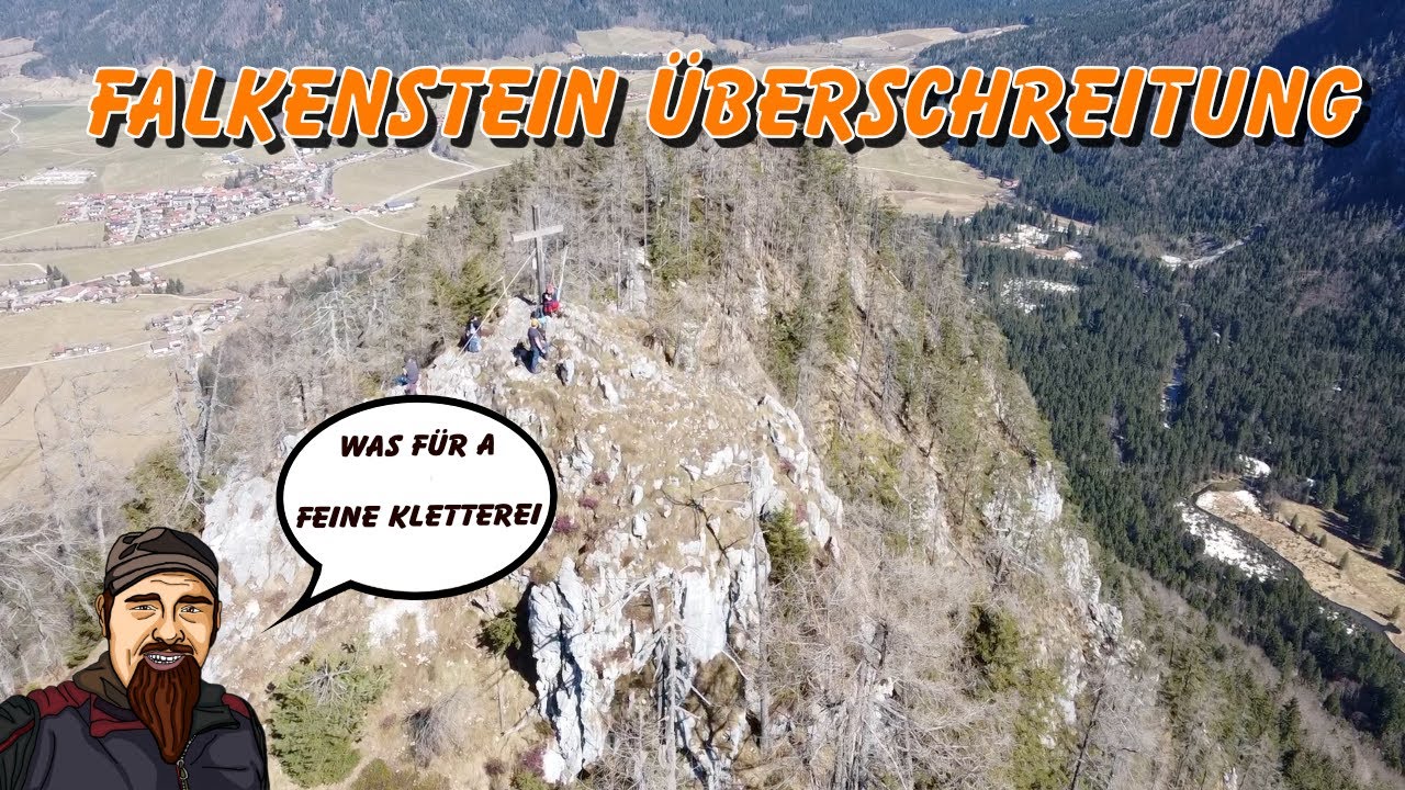 FALKENSTEIN ÜBERSCHREITUNG  I  feine leichte Kletterei