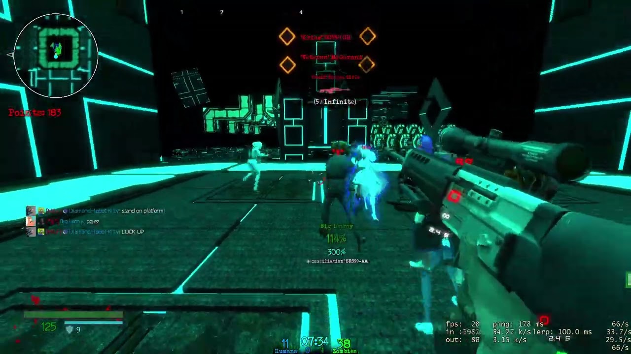 Playing the map ze_deadcore hard than others! Midnight ZS