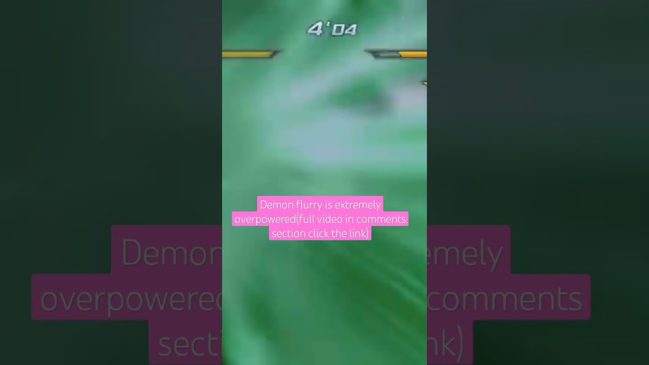 Demon flurry is extremely overpowered