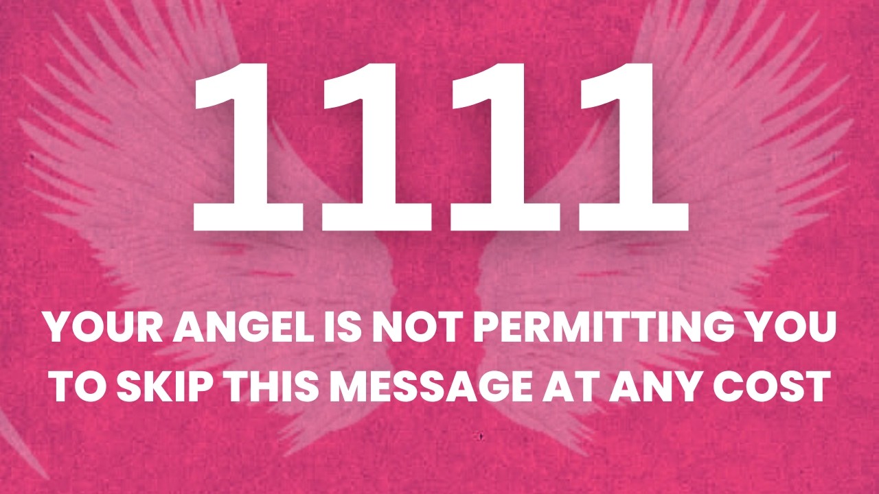 🕊️1111 Your angel is not permitting you to skip this message at any cost  Open this now !!