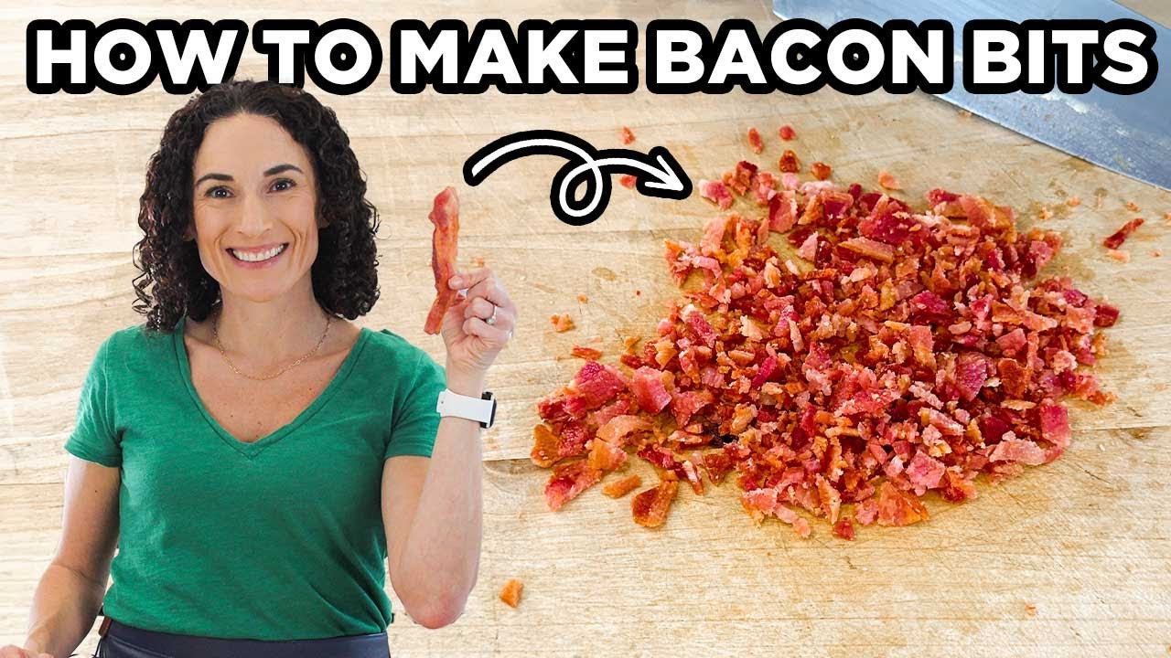 How to Make Crispy Bacon Bits the EASY Way!
