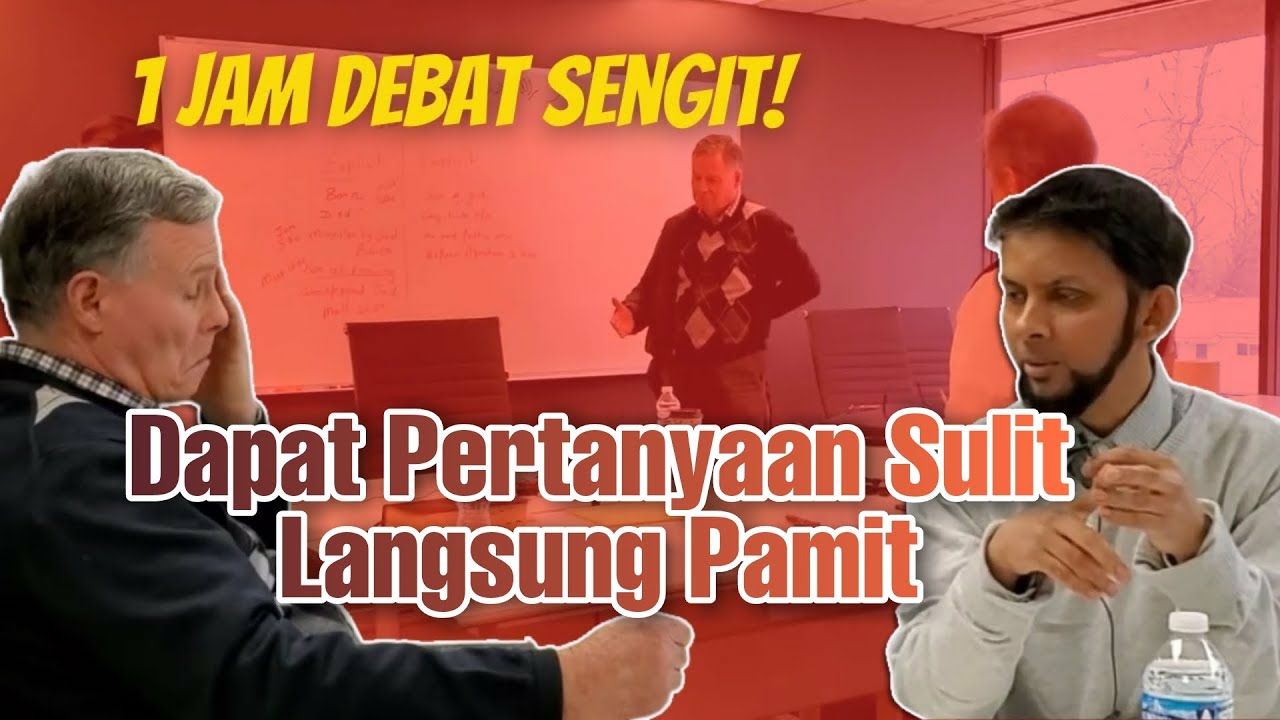 Seru! Dr. Sabeel Ahmed Terlibat Debat Panas dengan Seorang Missionaris Kristen