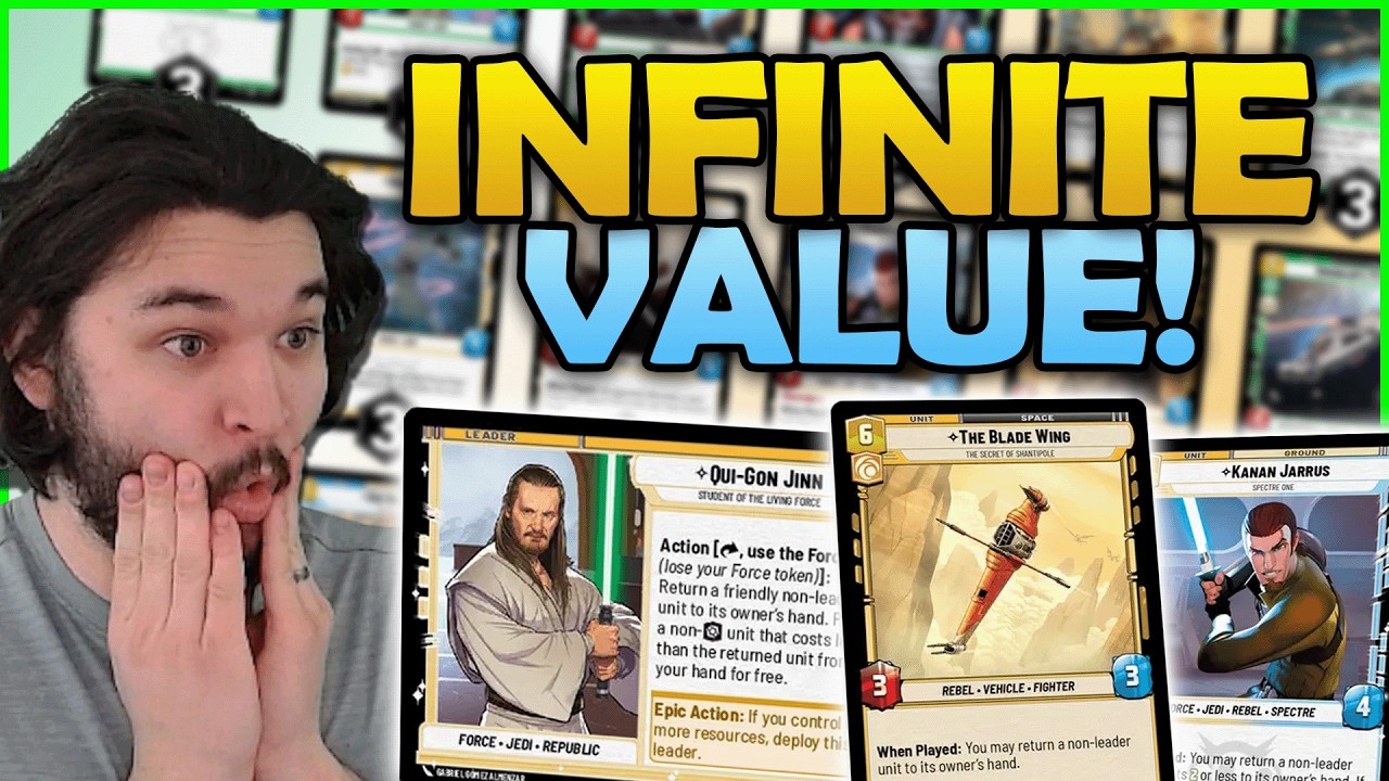 NEW INFINITE VALUE Qui Gon! | Star Wars Unlimited