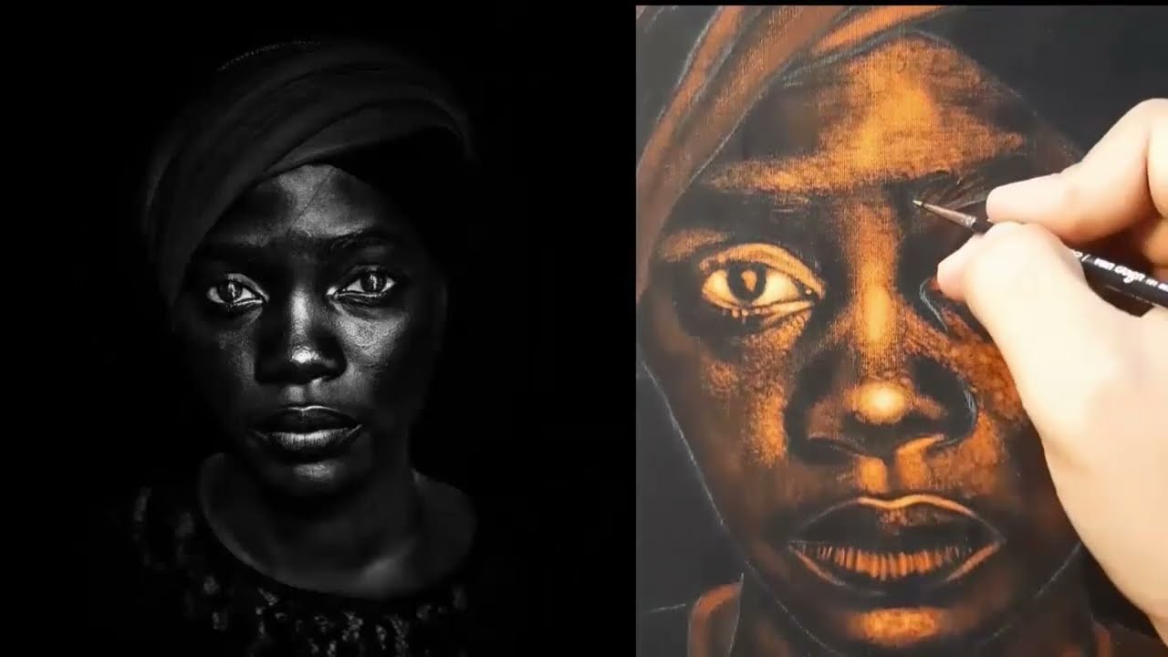 How to Draw a Portrait with Bleach on Fabric? Easy Step-by-Step Tutorial