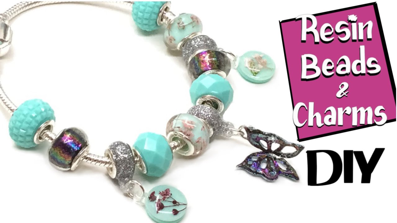 Resin beads- Miniature Sweet- UV resin- DIY- Tutorial