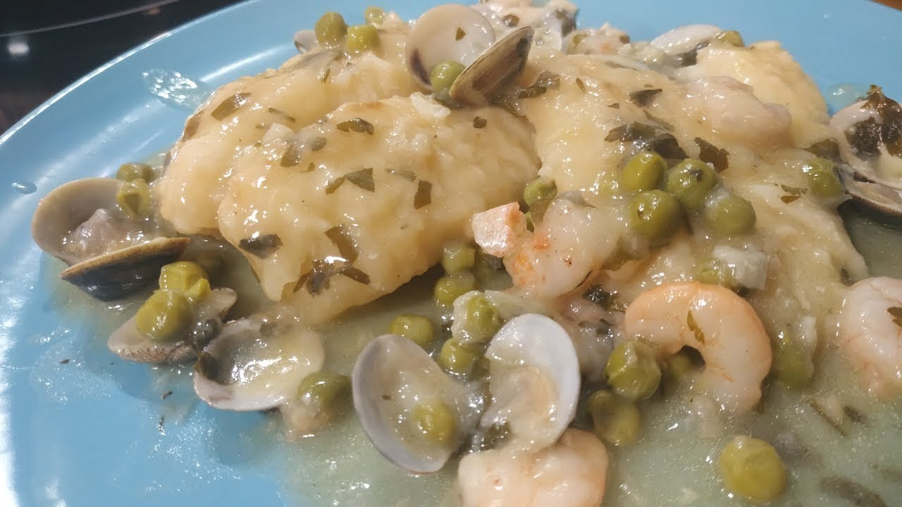 MERLUZA EN SALSA VERDE , A MI MANERA | CON AYUDA DE MAMBO¡¡¡