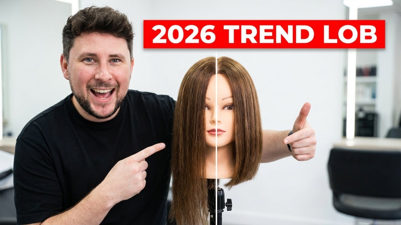 Самая популярная стрижка 2026 года — лоб | Упрощенная техника