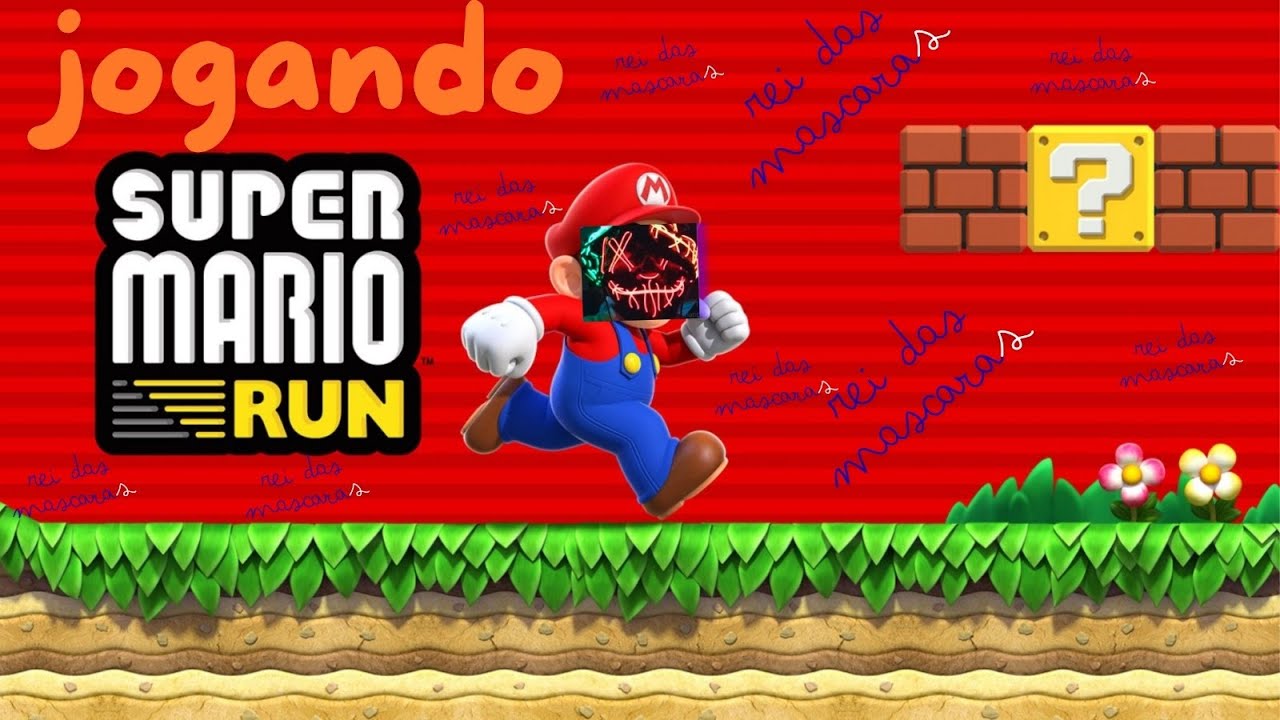 eu jogando mario run