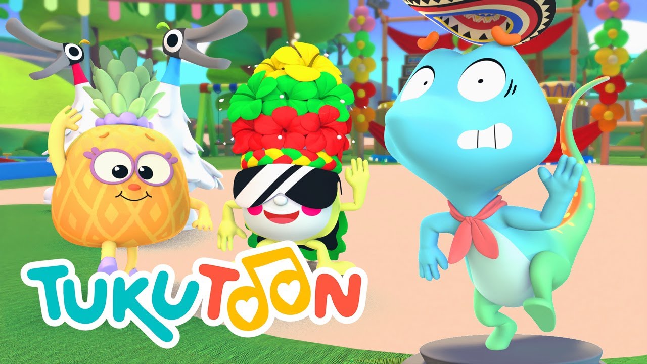 Estatuas del Carnaval 🎭🪘🪇 TukuToon 🥁 Canciones infantiles 🥁