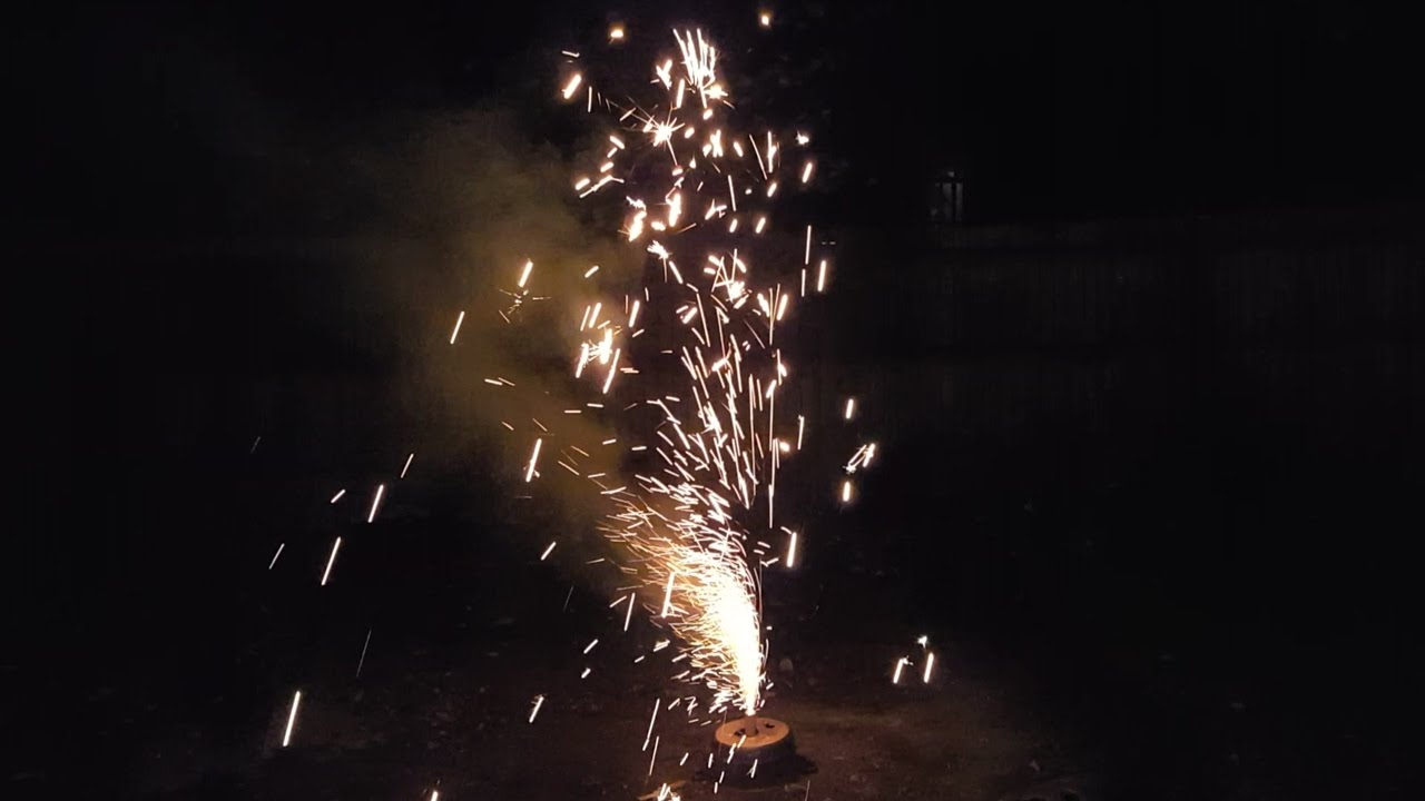 Simple Fountain Fireworks!