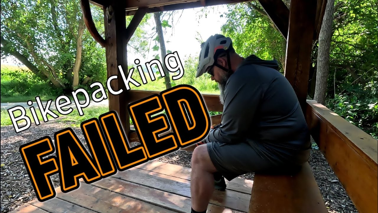Bikepacking with Ozark Trail G.1 Explorer. FAIL