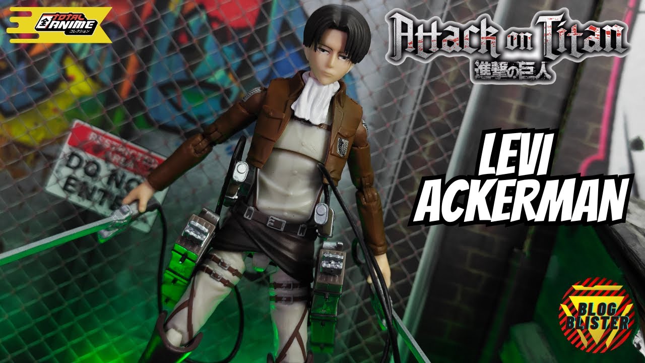 Total Anime Levi Ackerman Atack On Titan Jazwares Reseña Review En Español