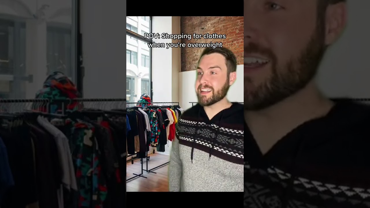 Clothes shopping when your overweight is frustrating AF 