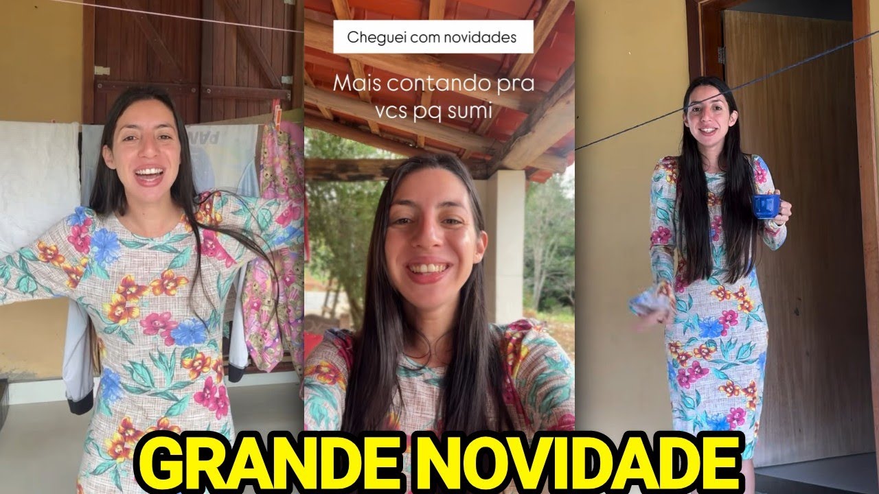 SARA KELLEN EXPLICA O SUMIÇO, TRAZ NOVIDADES E LEVA UM SUSTO COM A FILHA 