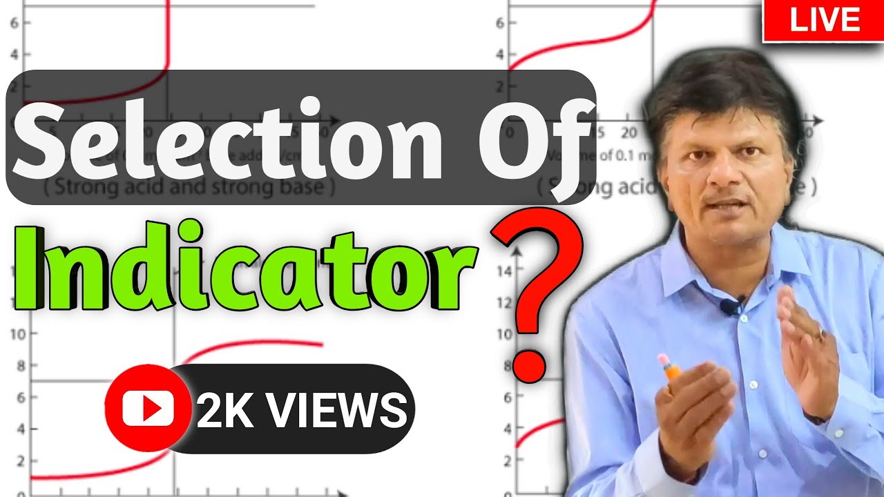 Selection Of Indicator? || Acid Base Titration || Graphs || Neutral Point || Sunil Gaur Sir ||