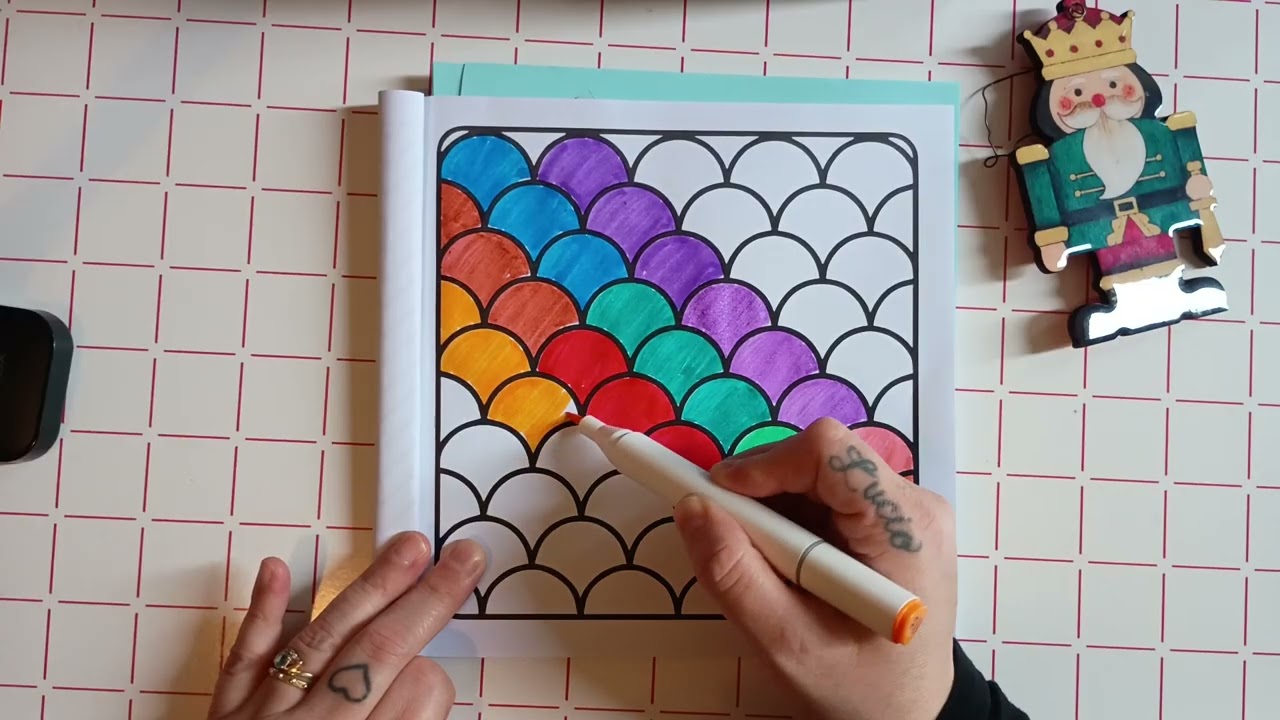 Coloring pattern 🎁 relax 