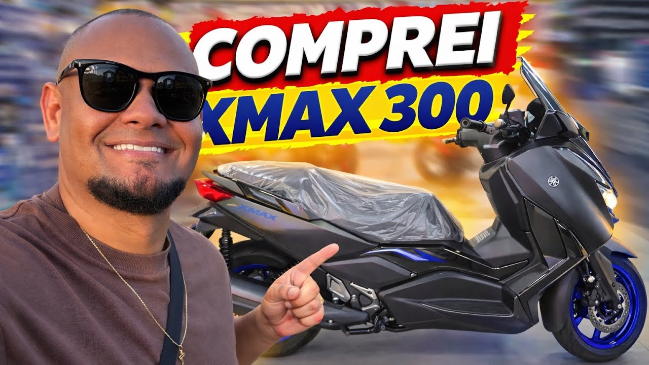 XMAX 300 - RETIRANDO DA CONCESSIONÁRIA 