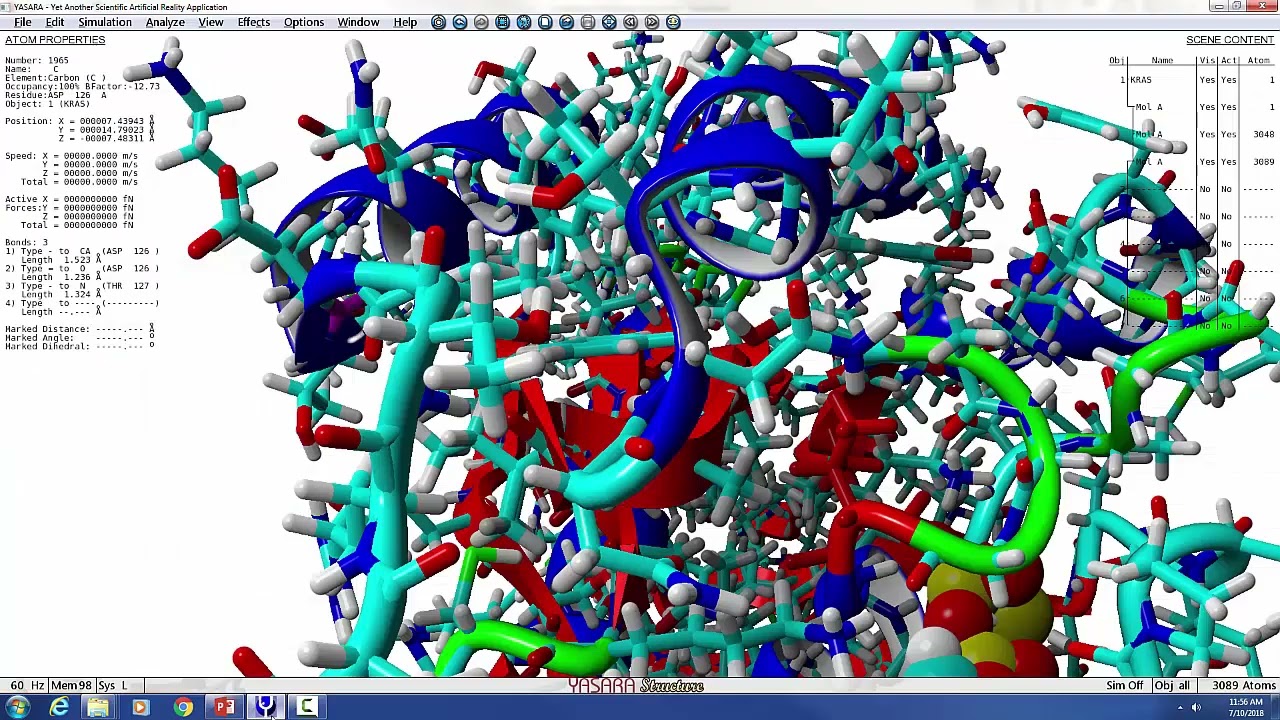 Intro to YASARA for Protein Structure Analysis