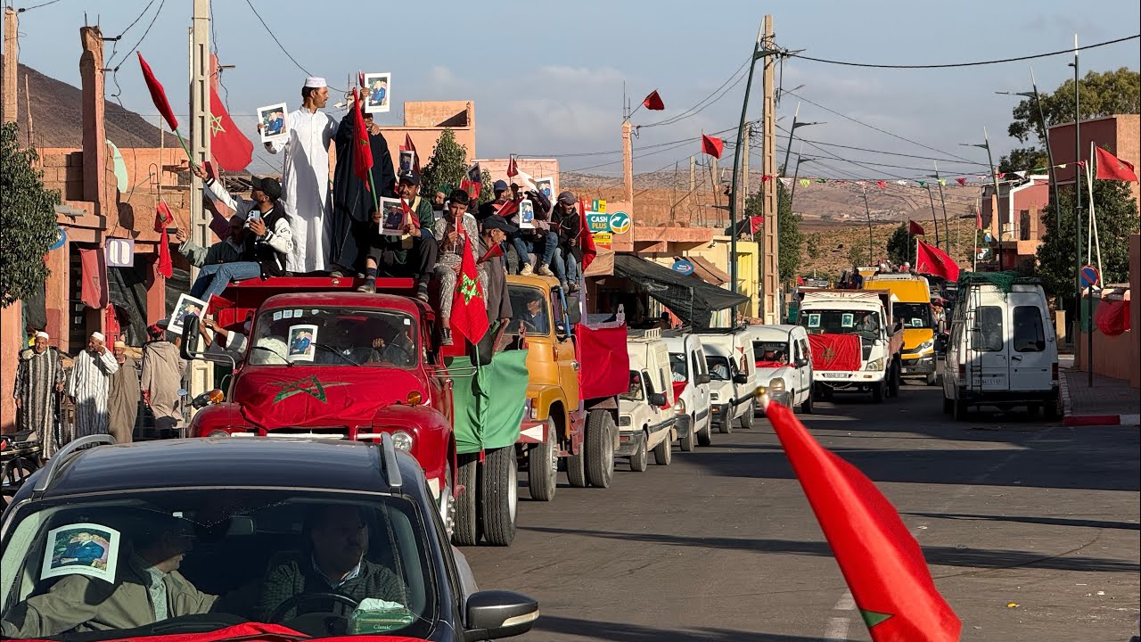 ساكنة إشمران تحتفل بالذكرى الـ50 للمسيرة الخضراء المظفرة 🇲🇦