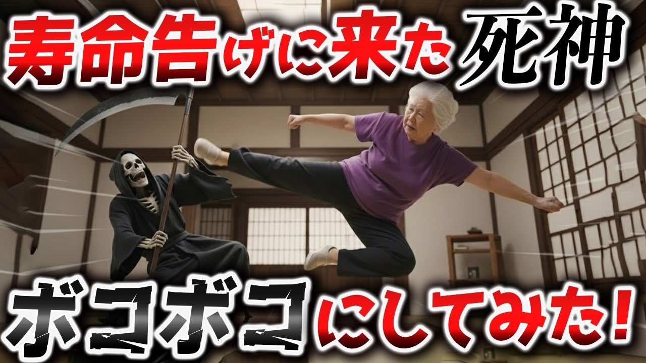 意地でも長生きしようとするAIおばあちゃん