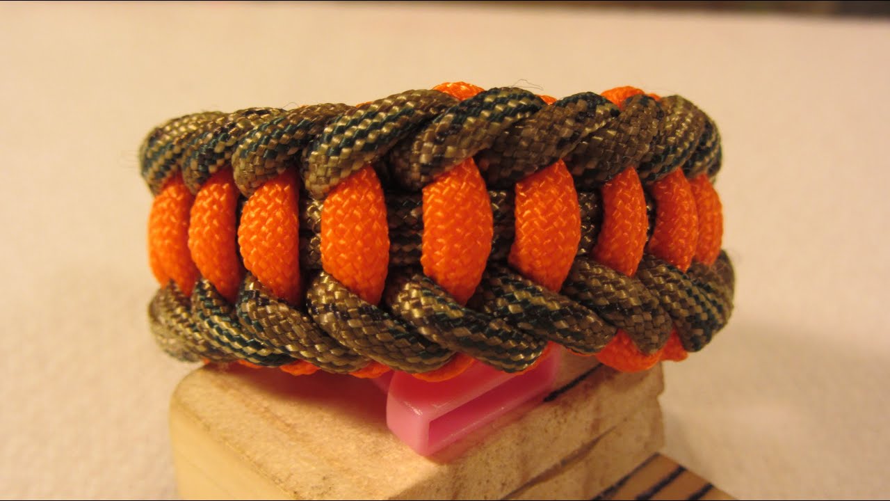 How To Make A Jagged Ladder Bar Paracord Bracelet