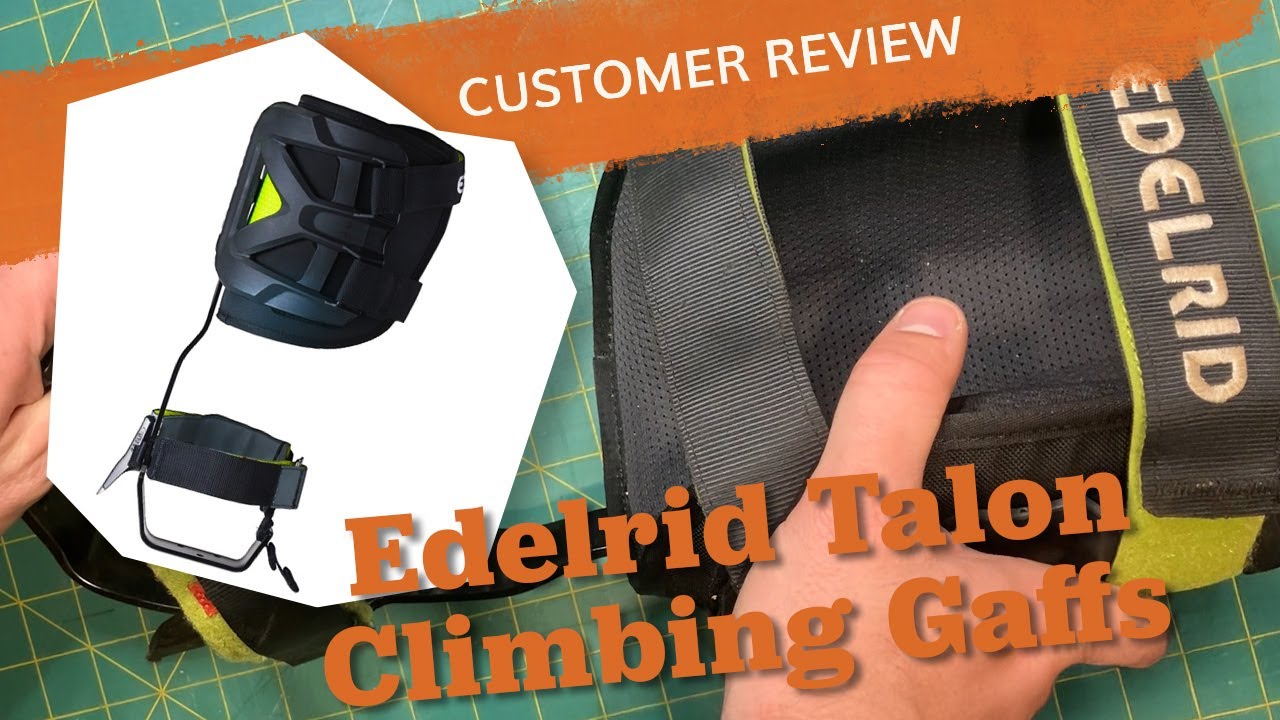 Скалолазные гаффы Edelrid Talon — видеообзор покупателя Дэна Вессона