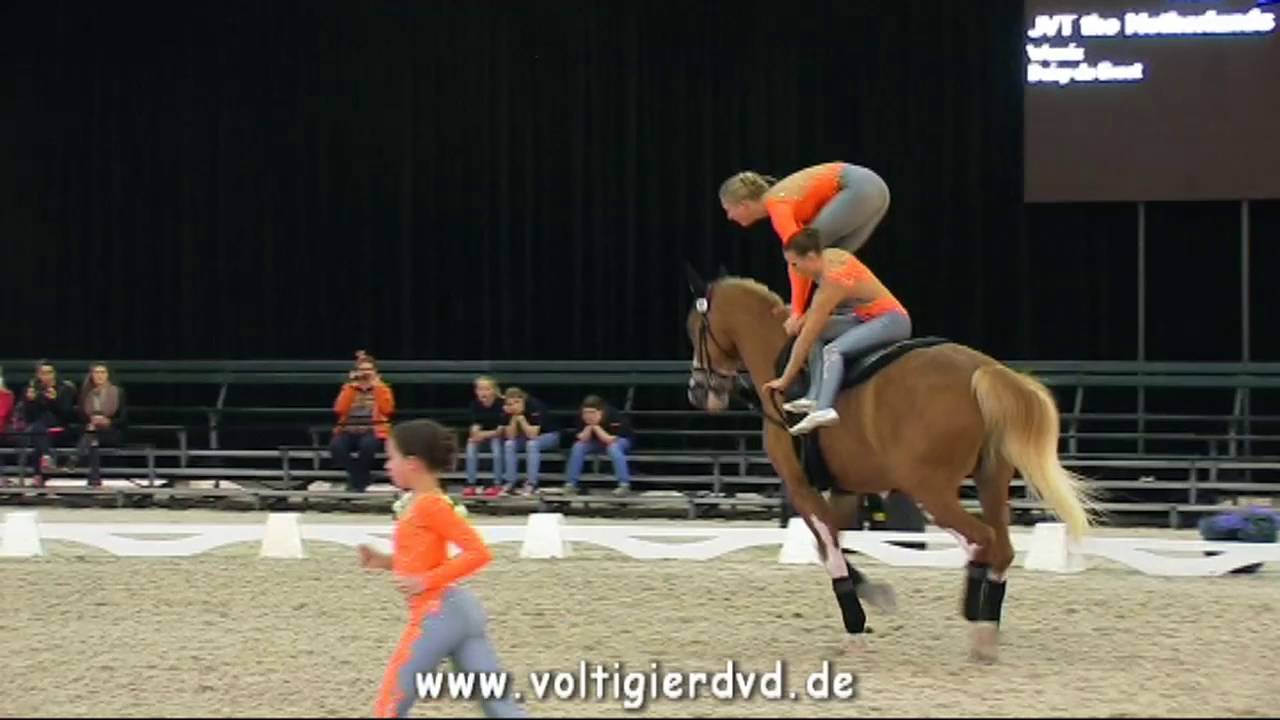 Junior Vaulting team the Netherlands (NED) - Squads CVI2-J - 07 - CVI Ermelo 2016