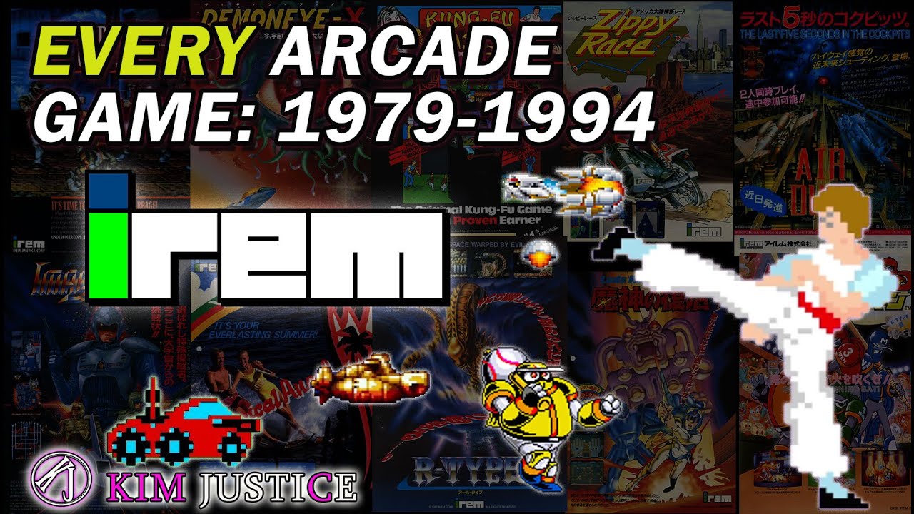 A Look at EVERY Irem Arcade Game: 1979-1994 | Kim Justice