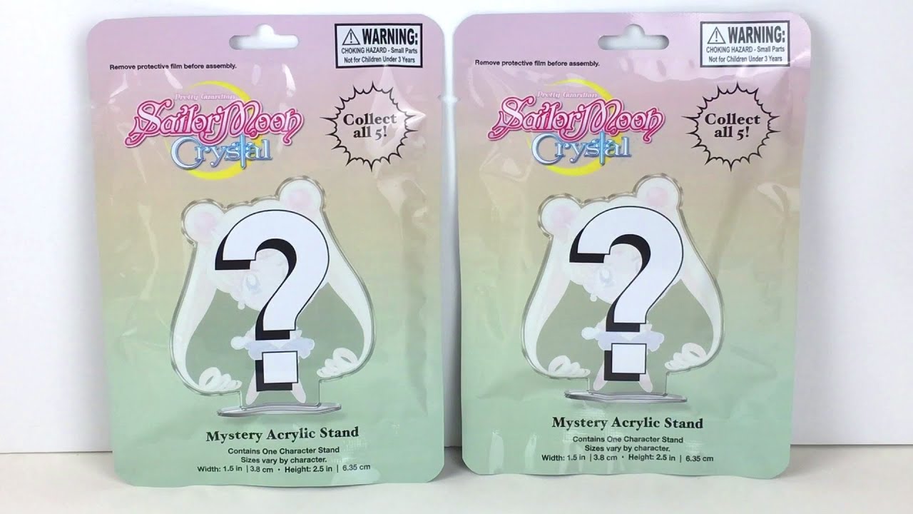 $10 Tuesday: Sailor Moon Crystal ✨ Acrylic Stand Blind Bags Review
