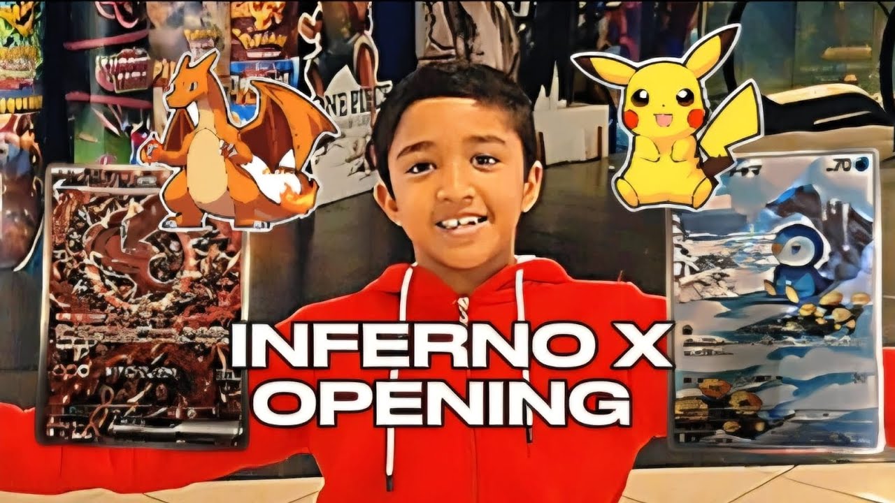 MUST WATCH! ⚠️ Poké Ryan opens his 1st box of inferno X 