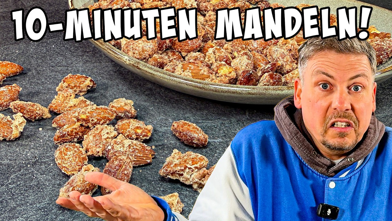 10-Minuten-Wunder: Gebrannte Mandeln im Airfryer – besser als vom Weihnachtsmarkt!