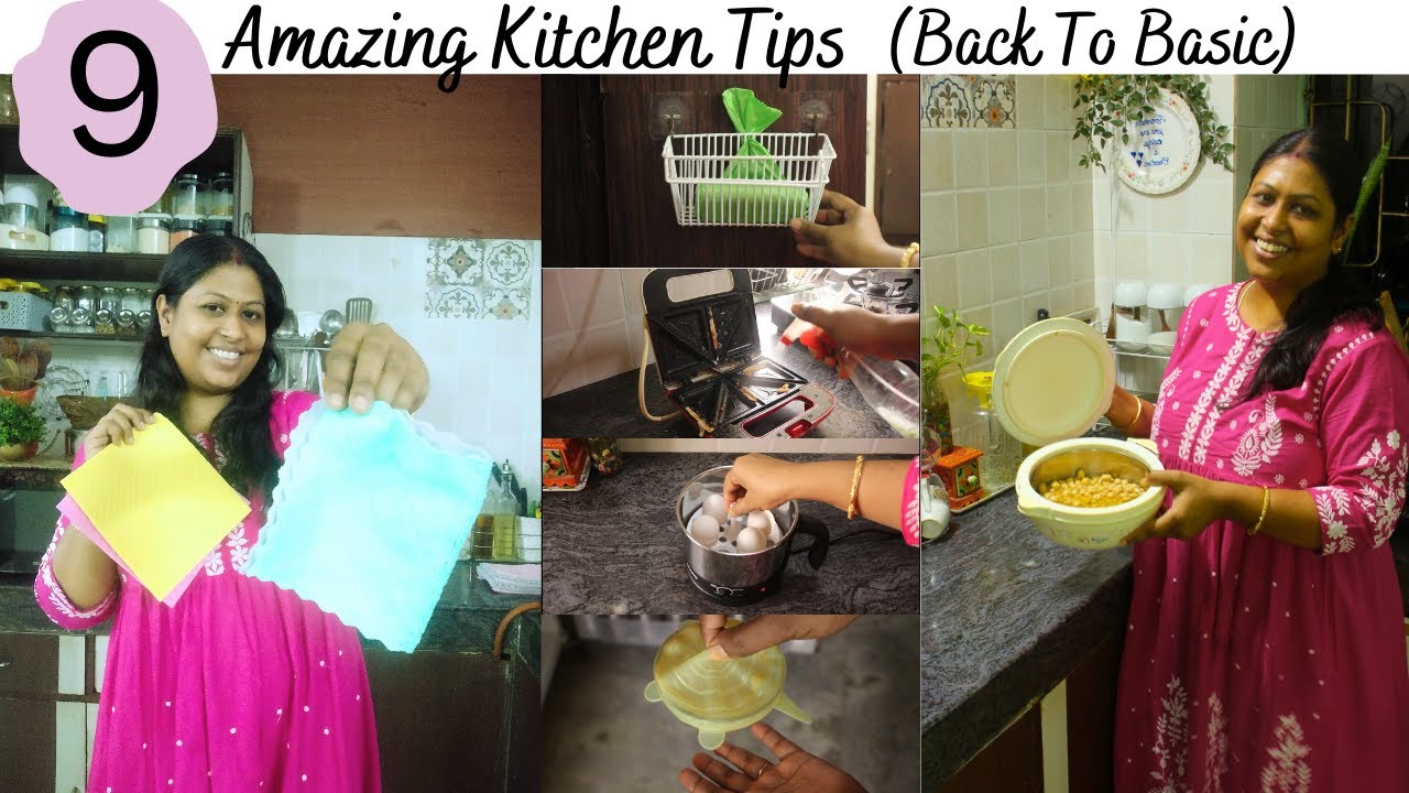 Basic Kitchen Tips/Hacks That Will Save Your Time & Efforts-किचन का समय कैसे कम करें-HappyHomemaking