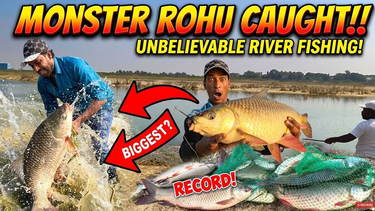 🎣 fishing techniques 🎣 | big fishes | fish catching videos | river fishing | fish hunting videos 