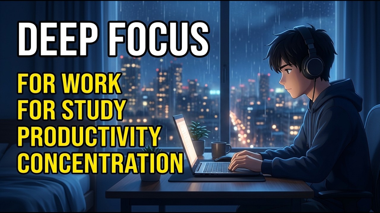 🔴 LIVE Instrumental Work Music | Relaxing Background for Focus