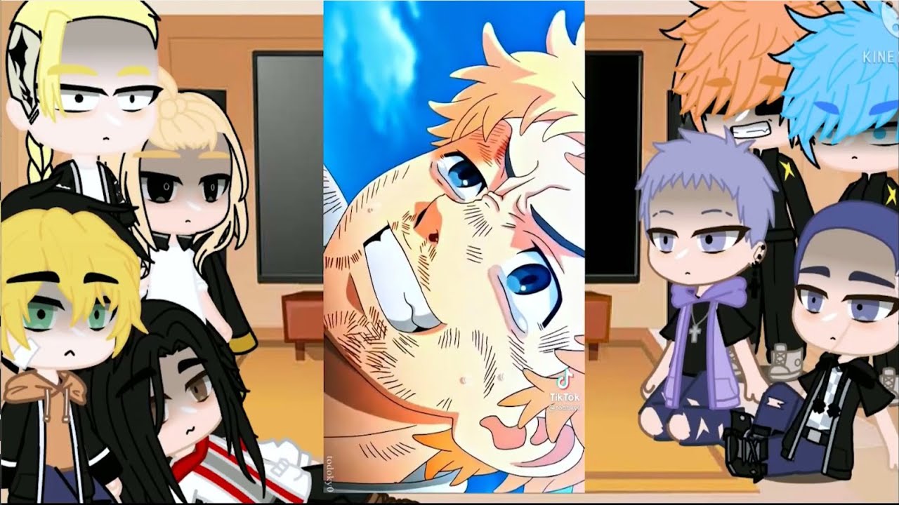 💥 TOP 3 ✨ Tokyo Revengers react to Takemichi and future, Tik Tok, ... 💛 Gacha 💛 React Compilaion 💛