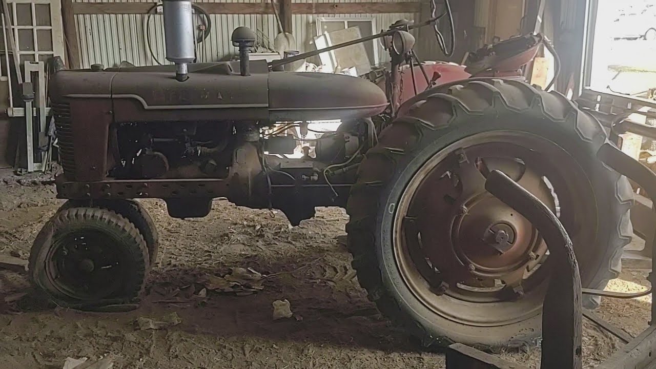 Заведётся ли этот трактор Farmall H после 15 лет простоя в сарае?