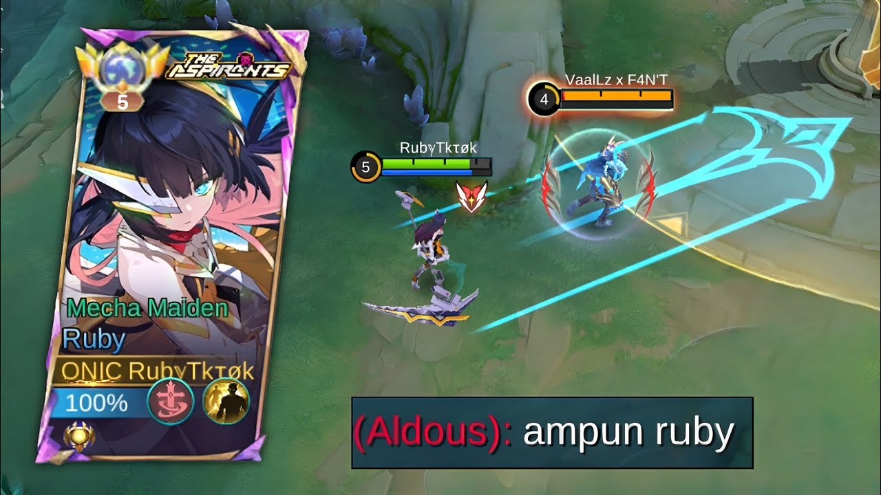 Detik-detik Ruby Buat Aldous Gak Main!!
