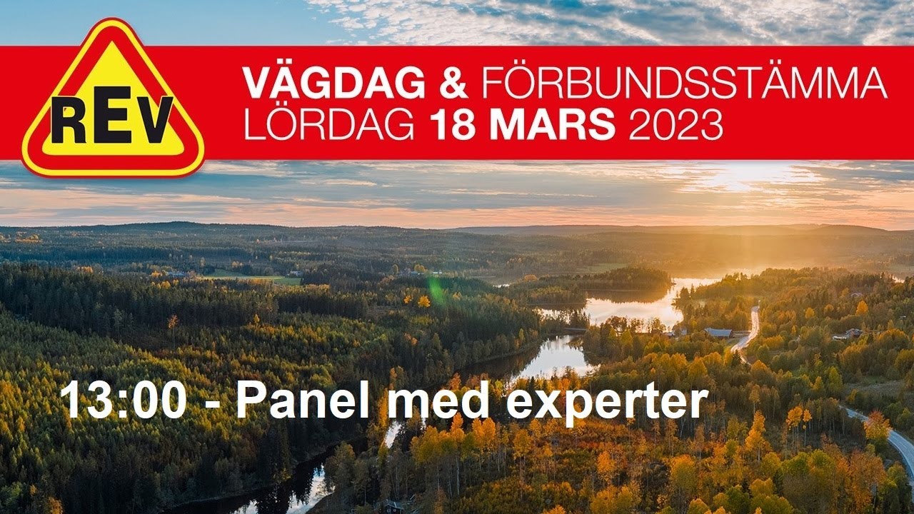 Vägdag 2023 – Panel med experter