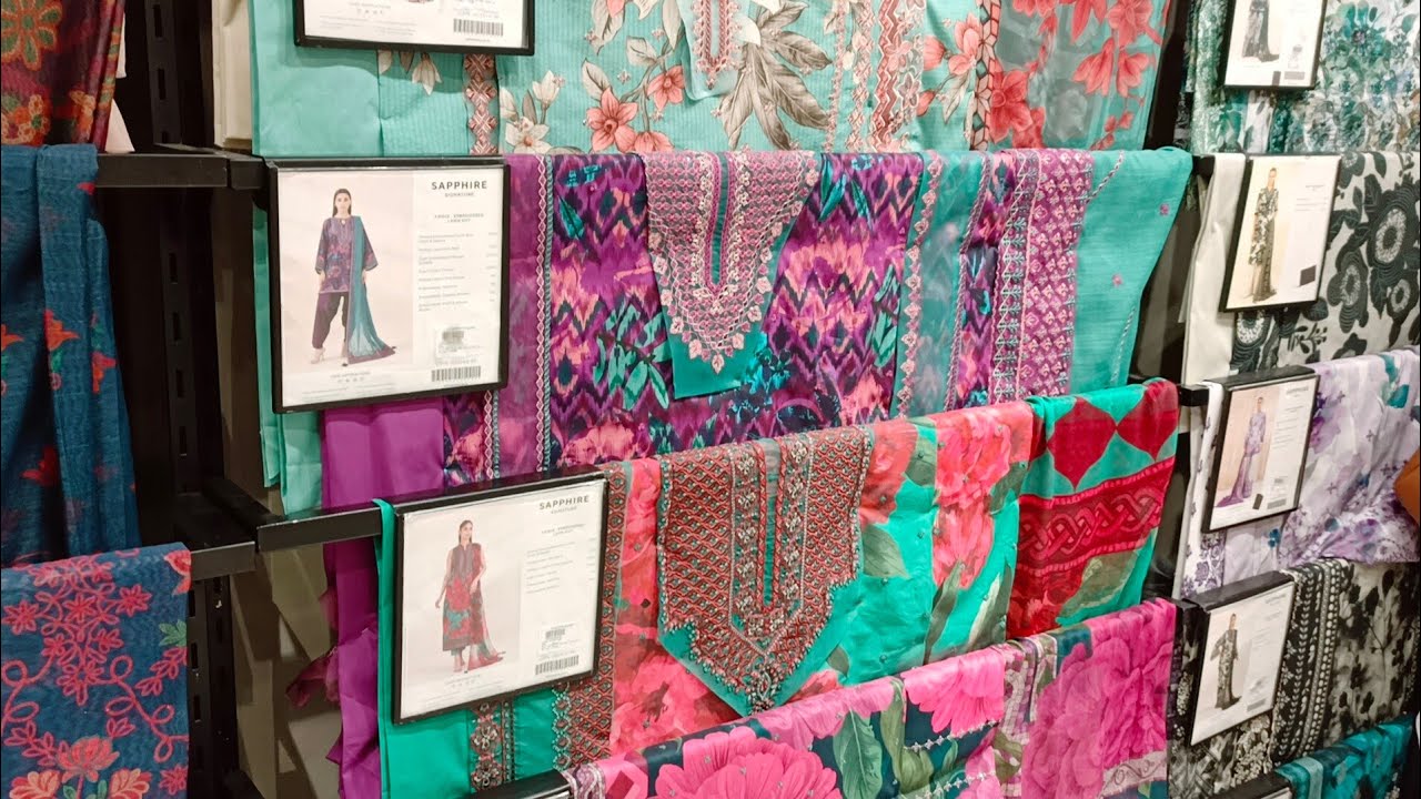 ♥️Sapphire Beautiful New Eid Collection  sapphire new lawn collection 2025 sapphire Hit code 🔥🔥🔥