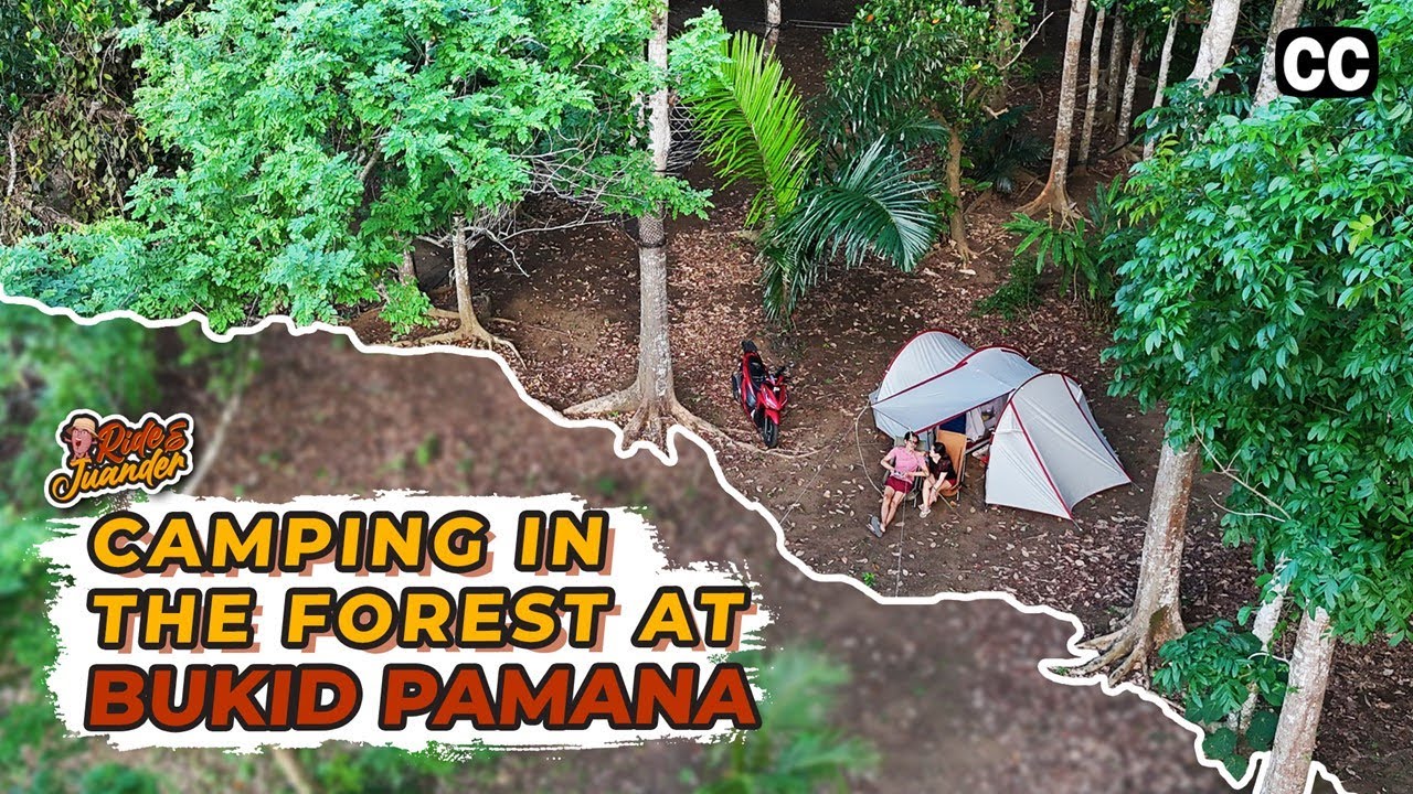 Motocamping in the Forest | Nature ASMR | Bukid Pamana