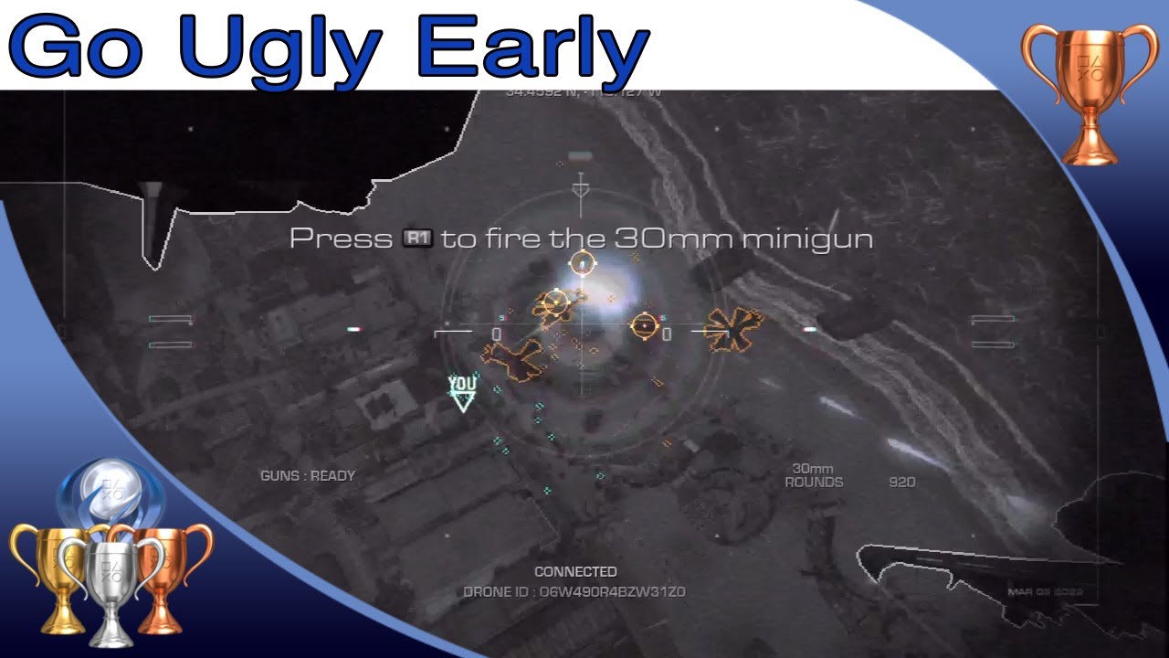 Call of Duty Ghosts - Go Ugly Early - Trophy / Achievement Guide (Strafe 50 Enemies)