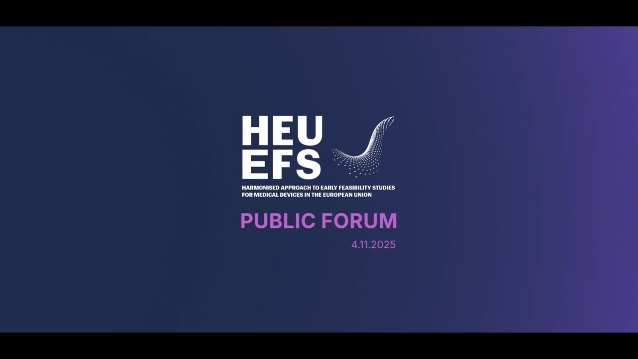 Public Forum on Early Feasibility Studies - Webinar